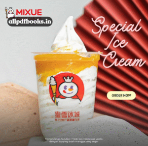Mango Sundae Mixue, Dessert Tropis dengan Perpaduan Buah Segar dan Es Krim
